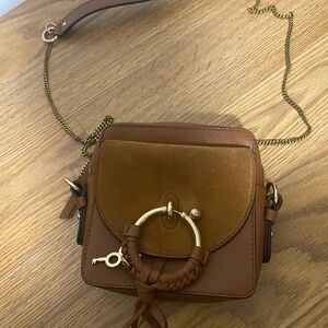 See by Chloe brown camera crossbody
